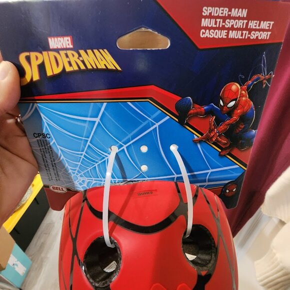MARVEL SPIDER-MAN MULTISPORT HELMET KIDS 5-8 NWT Unisex MADE In USA, NWT - Picture 13 of 14